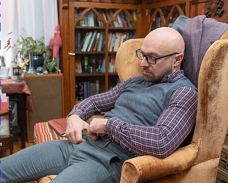 Close Study | THE PROFESSOR Vol. 1 Adam Snow Noah White  Big Dick gallery photo 1