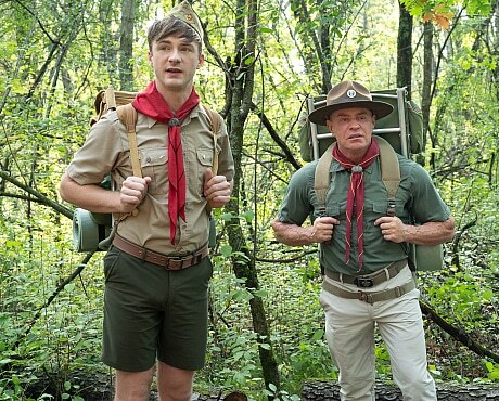 The Hike | Scout Cole Vol. 1 Cole Blue Tyler Saint  Bareback gallery photo 1